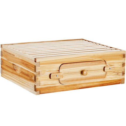 Langstroth Beehive Medium Box Kit, 10 Frames, Bee Window