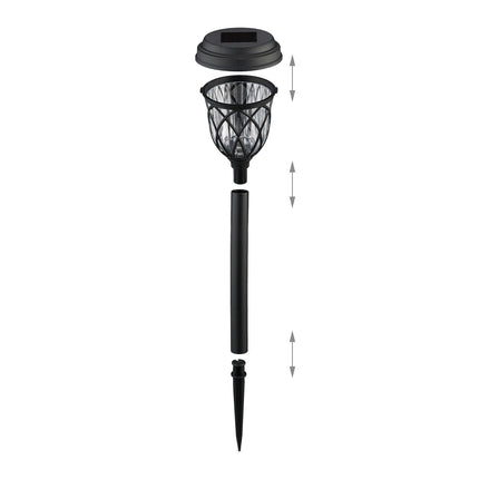 Laterne mit Solarzellenlampe