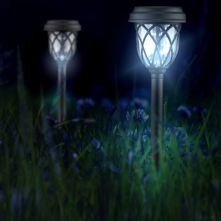 Laterne mit Solarzellenlampe