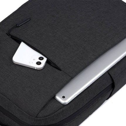 Batoh na notebook 15.6" černý, odolný vůči vodě, polyester