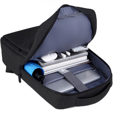 Batoh na notebook 15.6" černý, odolný vůči vodě, polyester