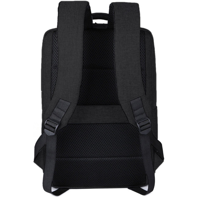 Batoh na notebook 15.6" černý, odolný vůči vodě, polyester