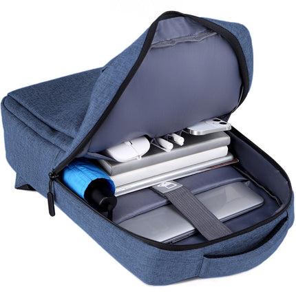 Batoh na notebook 15.6" – modrý, odolný vůči vodě, polyester