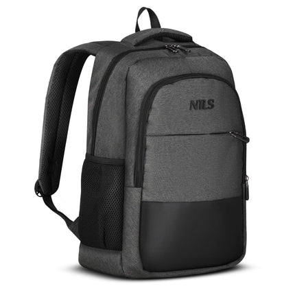 Batoh na notebook, nabíjecí port USB-C, 18L šedý