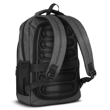 Batoh na notebook, nabíjecí port USB-C, 18L šedý