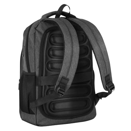 Batoh na notebook, nabíjecí port USB-C, 18L šedý