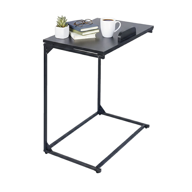 Laptop Side Table – Tiltable, C-Shaped, Anti-Slip