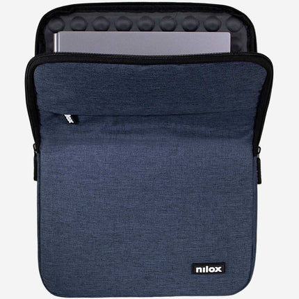 Pouzdro na notebook 15.6" modré, polstrované, odolné proti nárazu