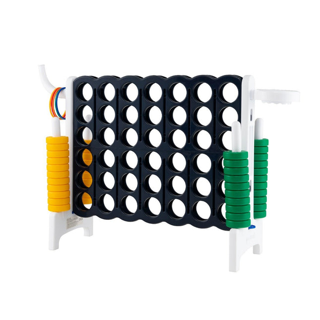 Velká hra 4 v řadě Jumbo, sada 84 x 33 x 79 cm, černá + bílá