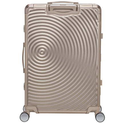 Velký bronzový hliníkový kufr, design Soundbox, 77 cm