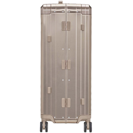 Velký bronzový hliníkový kufr, design Soundbox, 77 cm