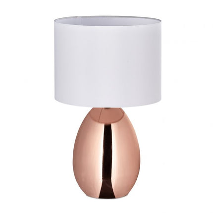 Velká noční lampa s dotykovou funkcí, měděná