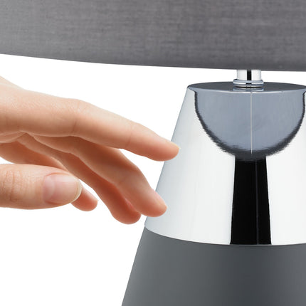 Velká oválná noční lampa s dotykovou funkcí