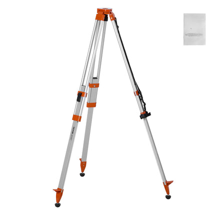 Laser Level Tripod Stand, 5/8-11, 16.5-65.5 in