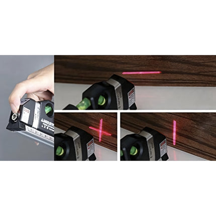 Laser-Wasserwaage mit Maßband 250cm Bigstren 21747 