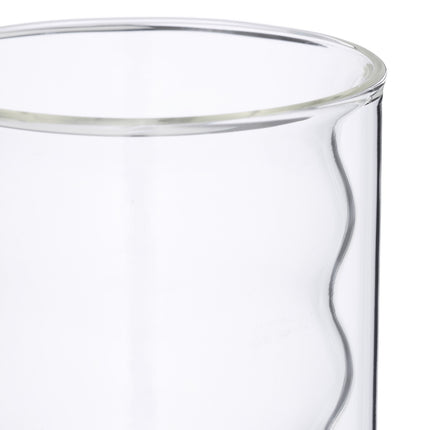 Sklenice na latte macchiato s dvojitou stěnou, s lžičkami