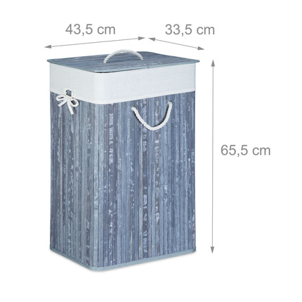 Laundry basket bamboo