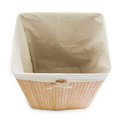 Laundry basket bamboo