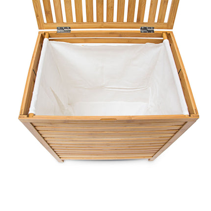 Laundry basket bamboo