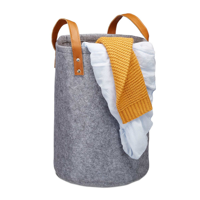 Laundry basket blanket portable