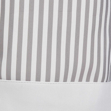 Laundry basket fabric with stripes