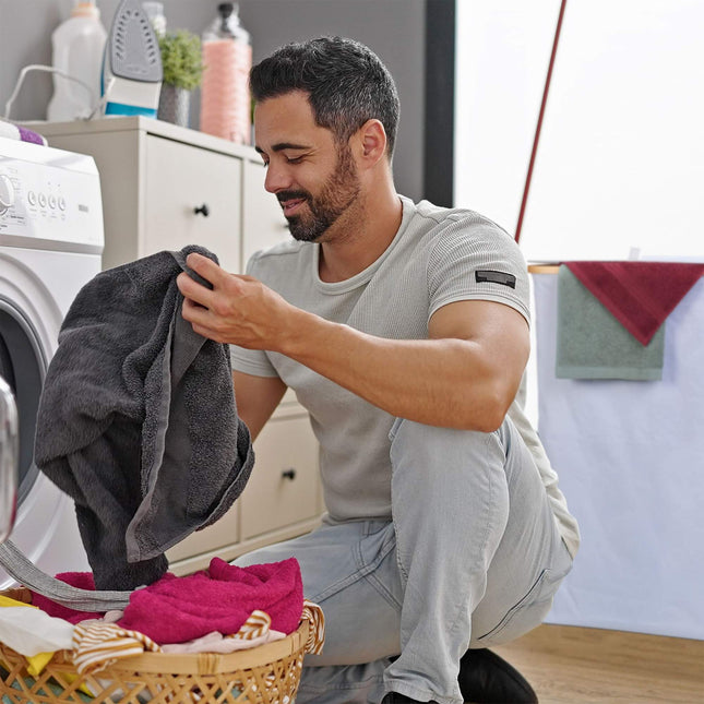 Laundry basket with lid 105 l