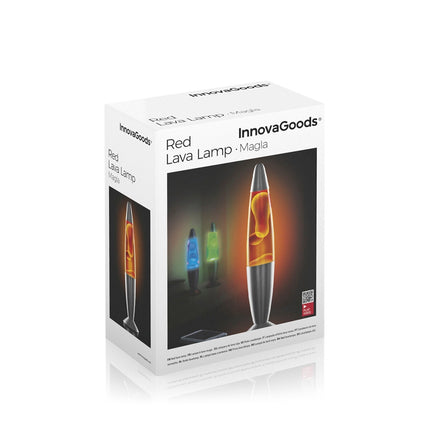 Lávová lampa Magla InnovaGoods – červená