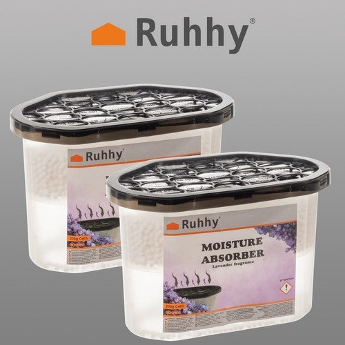 Pohlcovač vlhkosti s levandulí – 2x500ml Ruhhy 22137
