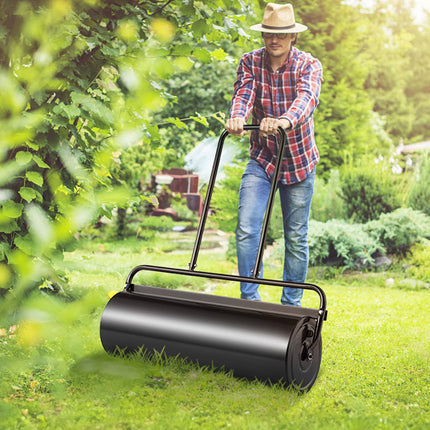 Lawn Roller, 17-Gallon Steel Sand Or Water Filled