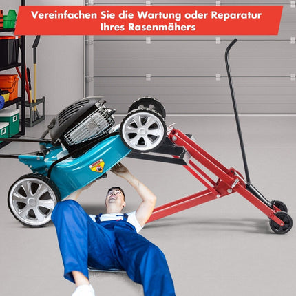 Zvedák na zahradní traktor, nosnost 227 kg, nastavitelná výška
