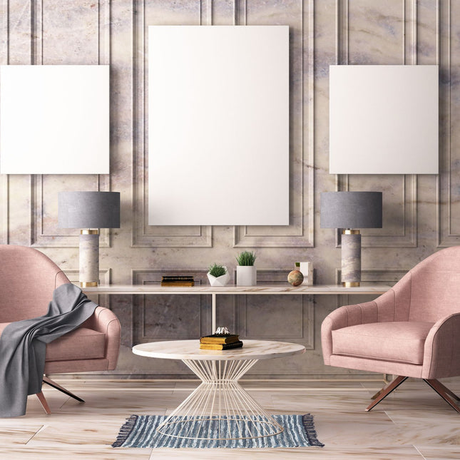Běhoun z kůže a bavlny 60x100 cm