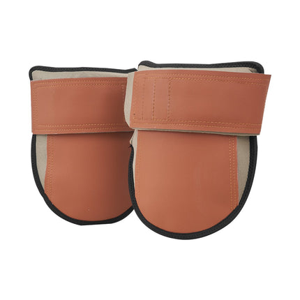 Leather Work Knee Pads, 0.8-Inch Thick, EVA Foam