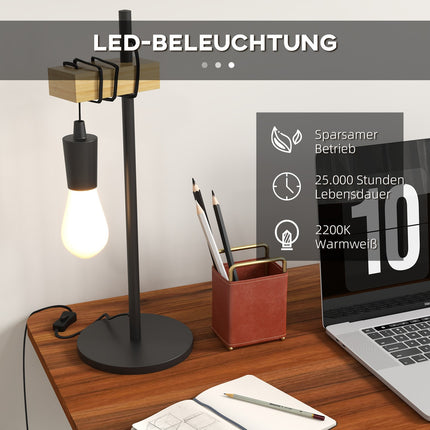 LED stolní lampa, úsporné osvětlení