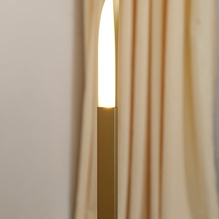 Spirálová LED stojací lampa teplá bílá, vodotěsná, 10W