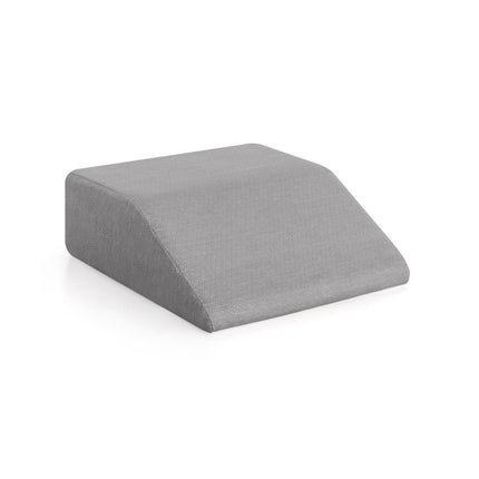 Polštář mezi nohy s paměťovou pěnou, ergonomický, 60x54.5x20 cm, šedý