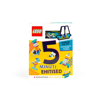 Kniha aktivit Lego Iconic „5-Minute Builds“ (estonsky)