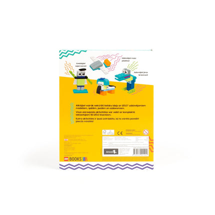 Kniha aktivit Lego Iconic „5-Minute Builds“ – lotyština