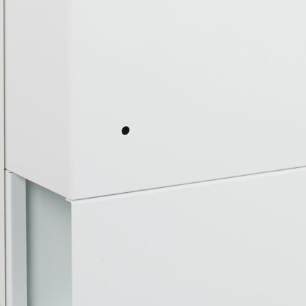 Letterbox with Newspaper Tube – Wall-Mounted, Iron
