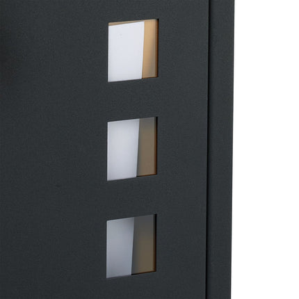 Letterbox with Viewing Window – Wall-Mounted, Iron, C4 Slot