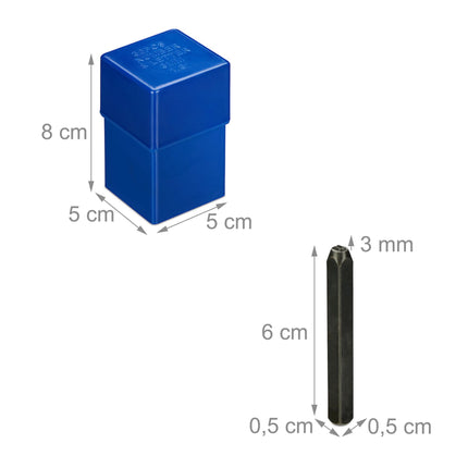 Sada písmen 3 mm