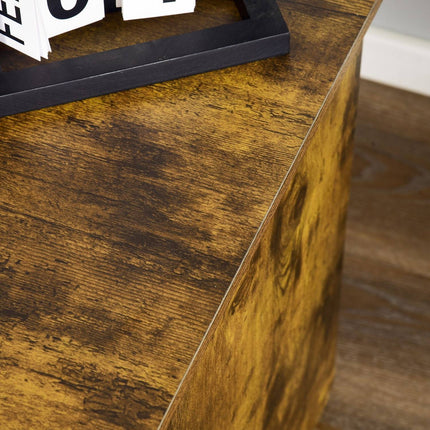 Lift-Top Coffee Table with Storage and Shelves