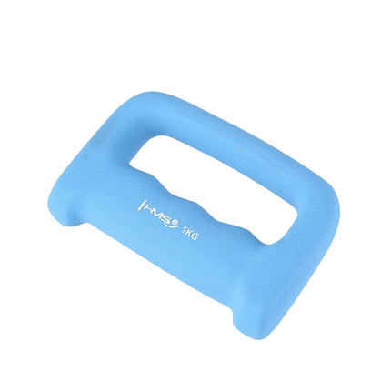 Neoprenová činka 1,0 kg, světle modrá