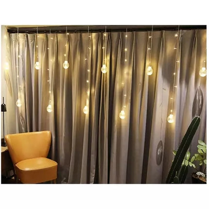Lichtervorhang 108LED USB warmweiß KŚ19736