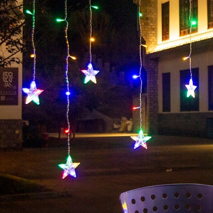 Světelný závěs 108 LED, vícebarevný, 31V KŚ11319