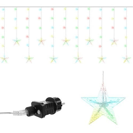 Světelný závěs 108 LED, vícebarevný, 31V KŚ11319