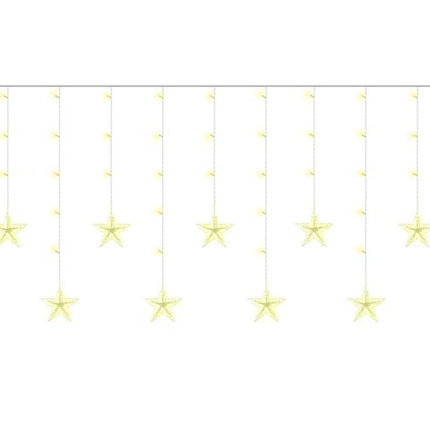 Světelný závěs 108 LED, teplá bílá, 31V KŚ11320