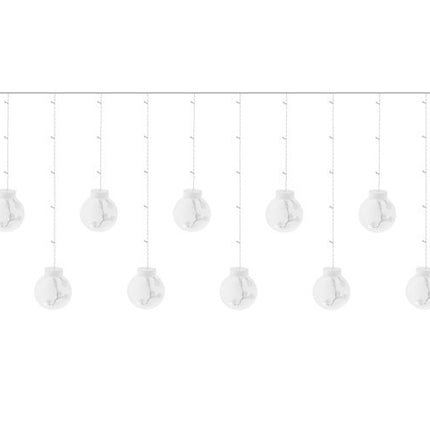 Světelný závěs 108 LED, teplá bílá, 31V KŚ11346