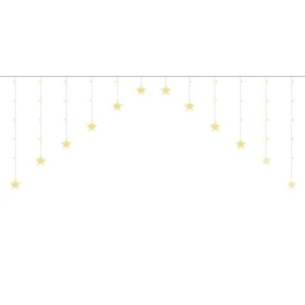 Světelný závěs 136 LED, vícebarevný, 31V KŚ11336
