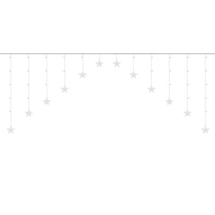Světelný závěs 136 LED, teplá bílá, 31V KŚ11337