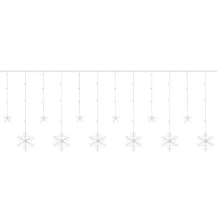 Světelný závěs 138 LED USB, vícebarevný, KŚ19742